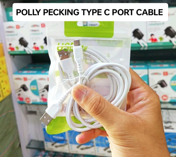 Polly Pecking Type-C Fast Charging Data Cable – OG Premium Quality