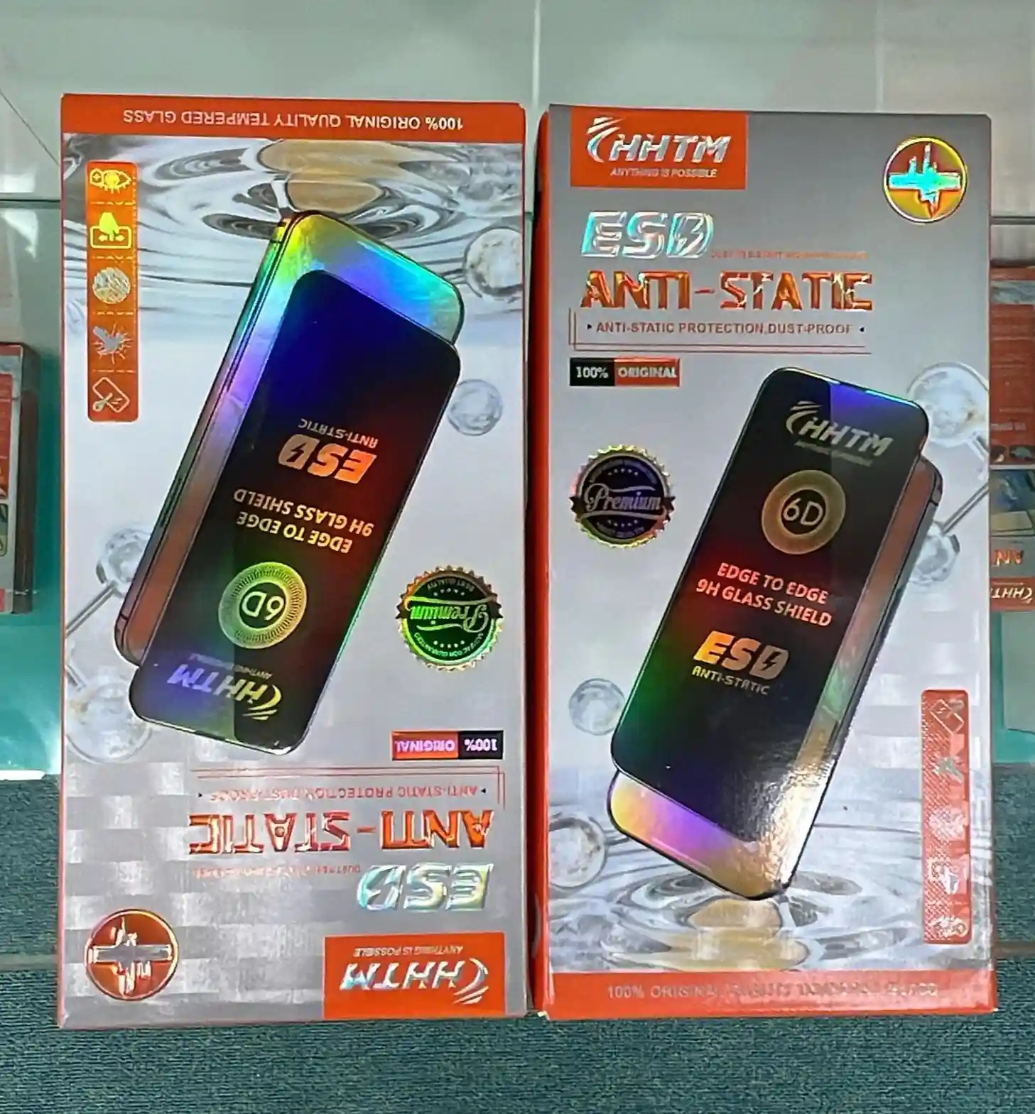 iPhone HTM ESD Anti-Static Tempered Glass Screen Protector | 100% Original Imported Quality