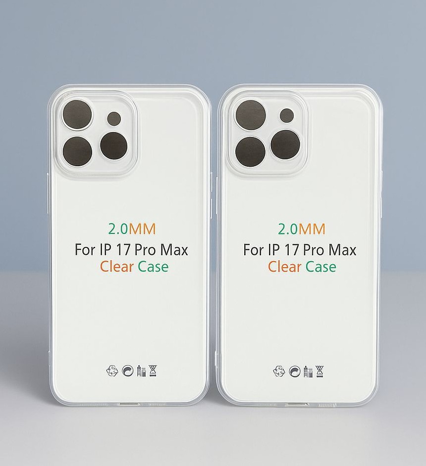 Cover Case for OPPO – 2.0mm Transparent Back Cover