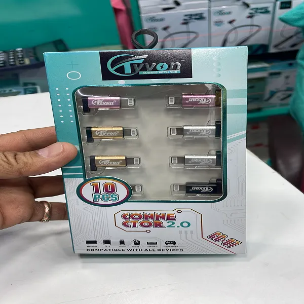Tyron CC-07 iPhone OTG Connector 2.0 (20 PCS) | High-Speed Data Transfer Adapter Compatible