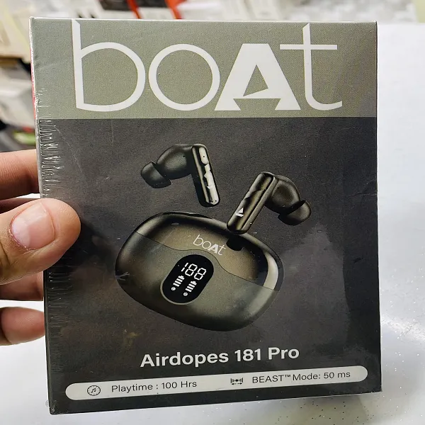 boAt Airdopes 181 Pro – True Wireless Earbuds with 100 Hours Playtime