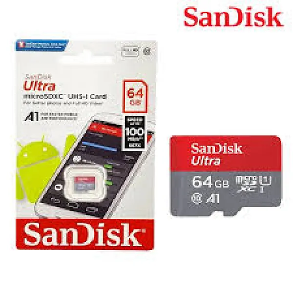 SANDISK  High-Speed 64G Memory Card | Fast Data Transfer | Reliable Storage