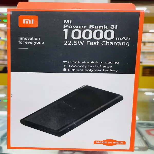 MI Power Bank 3i – 10000mAh | 22.5W Fast Charging | 3 Months Warranty