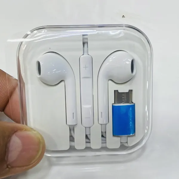 TEPCI In-Ear Headphones – Clear Audio & Deep Bass (Type-C)