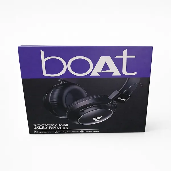 boAt Rockerz 550 Wireless Headset – Deep Bass | 40mm Drivers