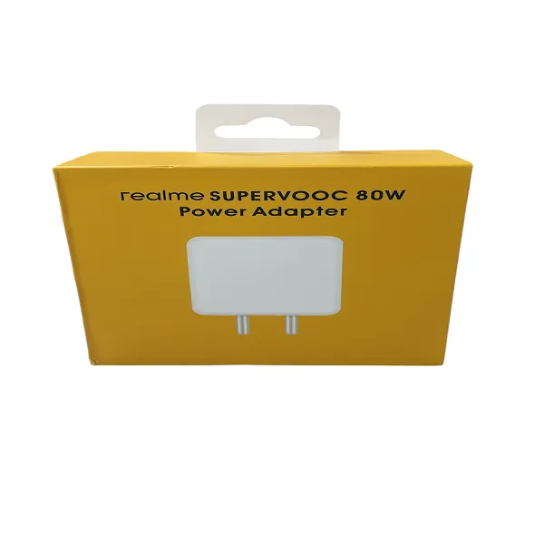 Realme SUPERVOOC 80W Power Adapter – 80W Super Fast Charging, Original China Edition