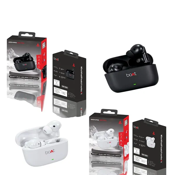 Airdopes 308 TWS Earbuds – 60ms BEAST™ Mode for 40H Playtime-boAt